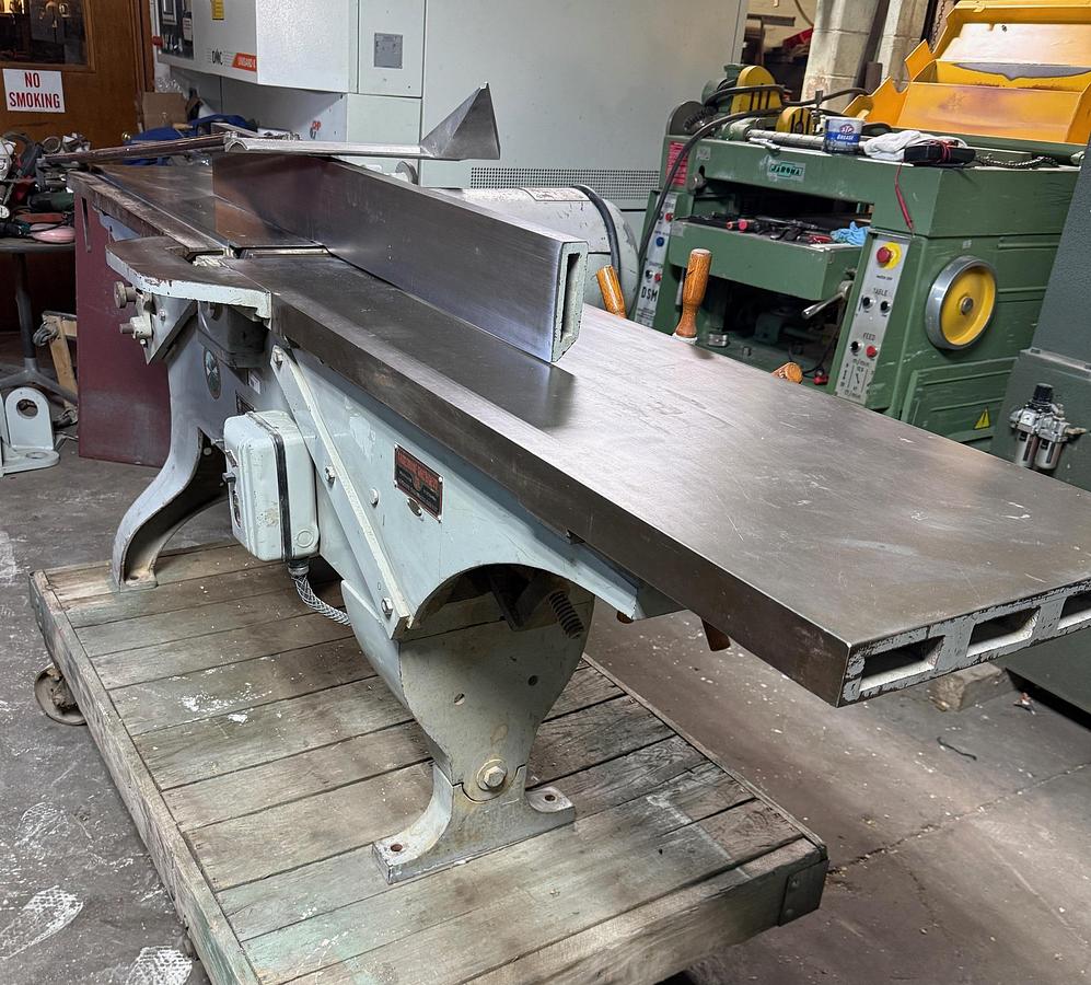 Used Northfield 12" Heavy Duty Hand Jointer 3Hp 208-220/416-440V 3600RPM 3ph