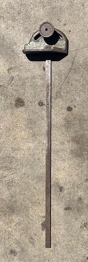 Used Unbranded Miter Gauge 3/4" Bar Width 34" Bar Length 6-1/2" Head Width (6048)