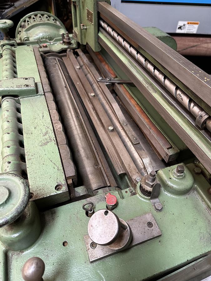 Used Buss 4L 30" Planer w/ Grinder & Jointer 220/440V 3ph