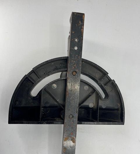 Used Unbranded Miter Gauge 3/4" Bar Width 19-1/2" Bar Length 7" Head Length (5768)