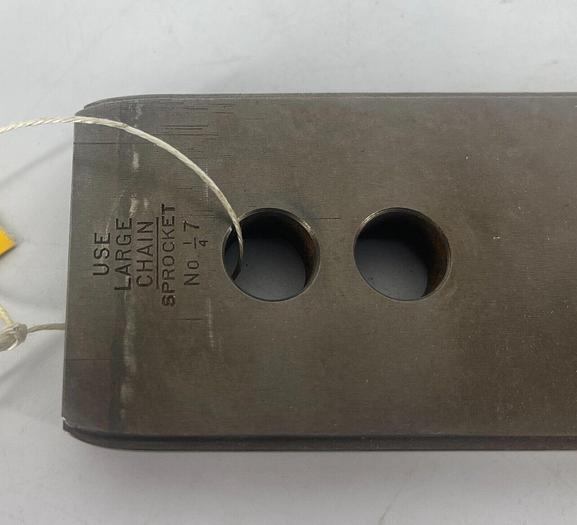 Used WM H Fields Bar for Chain Mortiser 1/4" W x 3" L x 4" Depth (101974)