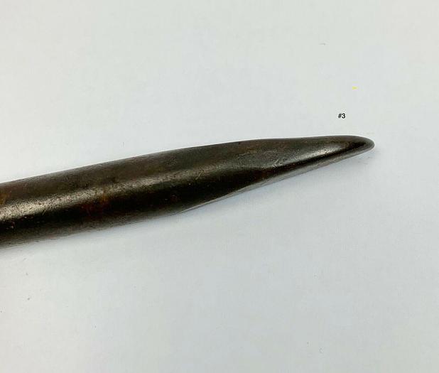 Used Metal  Spinning Tool Dual Fattened Tip End 9 1/2" x 1/2" (101244)