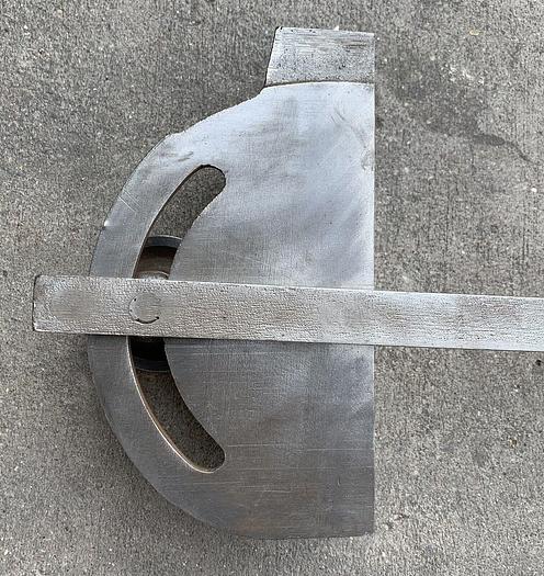 Used Unknown 7" Miter Gauge Head & 34" x 3/4" Bar   (101886)