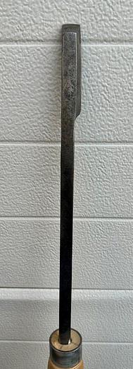 Used Metal Spinning Trimming Tool ~ 38" Length - Tip 5/8" x 5/16" ~ (5784)