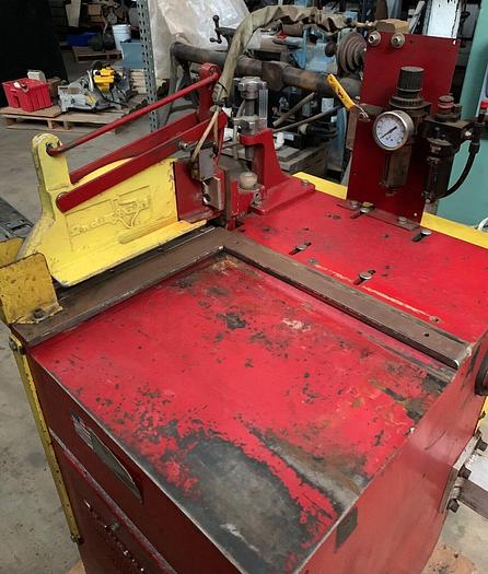 Used Industrial Woodworking Machine Co Uncut Saw 16" Blade & Conveyers (101732)