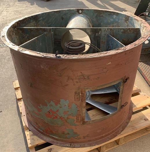 Used 36" Tube Axial Fan 7 1/2hp Motor  (101607)