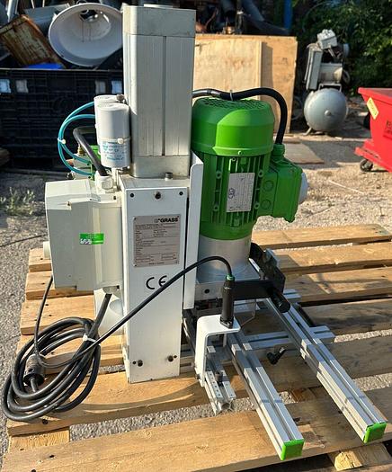 Used Grass Eco Press P Hinge Machine 2hp 1ph 110V (5444)