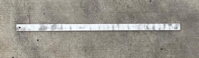 Used Table Saw Filler Bar  35-1/2" Bar Length 1-1/2" Bar Wid 3/8" Bar Thickness(6060)