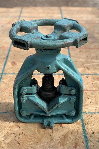 Used Sundstrand Flywheel Angle Iron Manual Shear  (5072)