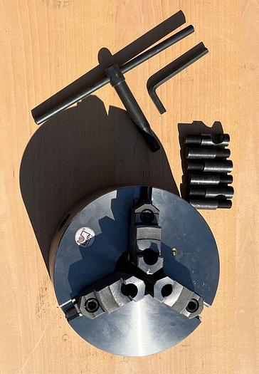 Used Knuth Chuck K11 D1-6 3 Jaw Chuck (6436)