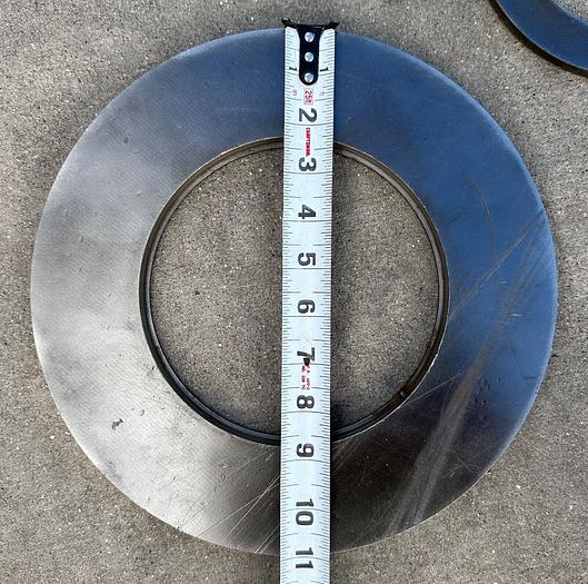 Used Oliver 287 Shaper Throat Plate Rings (6267)