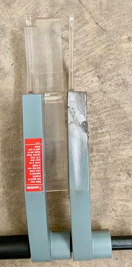 Used Delta # 34-976 Deluxe Uniguard Table Saw Blade Guard  (101461)