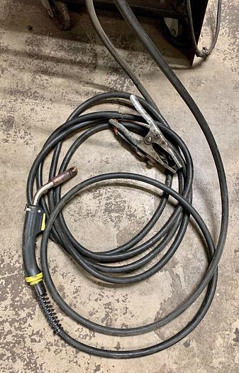 Used Lincoln Idealarc Digital Mig Welder CV-300 w/ Linde feeder # MIG-35 (101560)