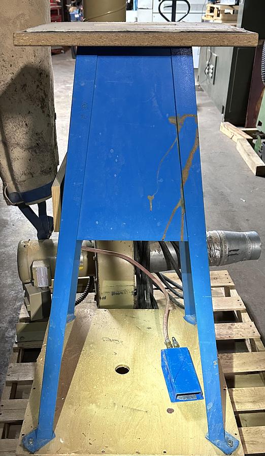 Used Her Saf Air Vac Clamp/ Vise # AVCQC