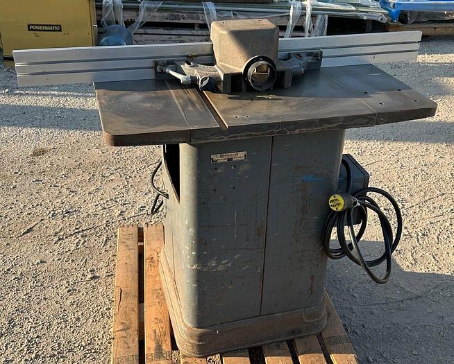 Used Delta / Rockwell # 43-340 HD Shaper  230/460V 3ph 3hp / Fence (5429)