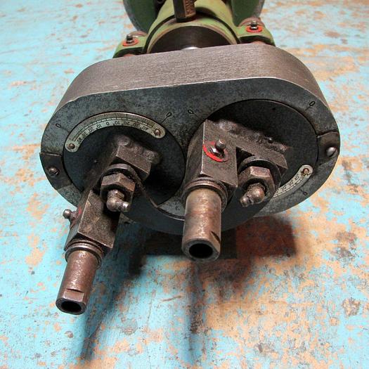 Used Rye Automatic Boring Unit #780 w/ Dual Spindle Drill Head 1.5 HP 220/440V