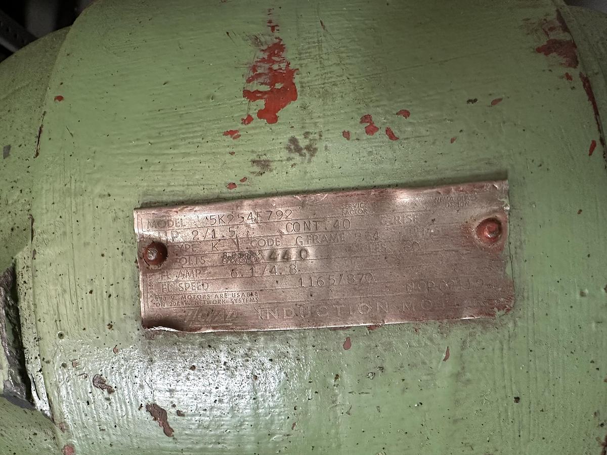 Used Buss 4L 30" Planer w/ Grinder & Jointer 220/440V 3ph