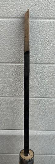 Used Metal Spinning Trimming Tool ~ 38" Length - Tip 5/8" x 5/16" ~ (5784)
