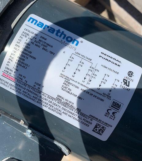 Used Soldner Clay Mixer 1 1/2hp 230/460V