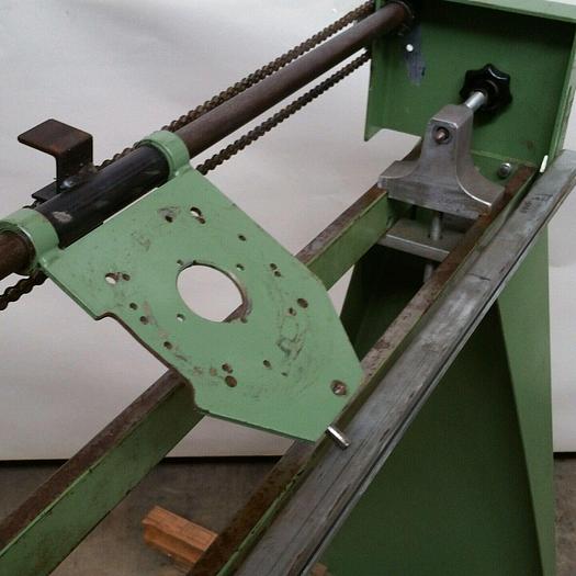 Used Killinger rope twist fluting machine