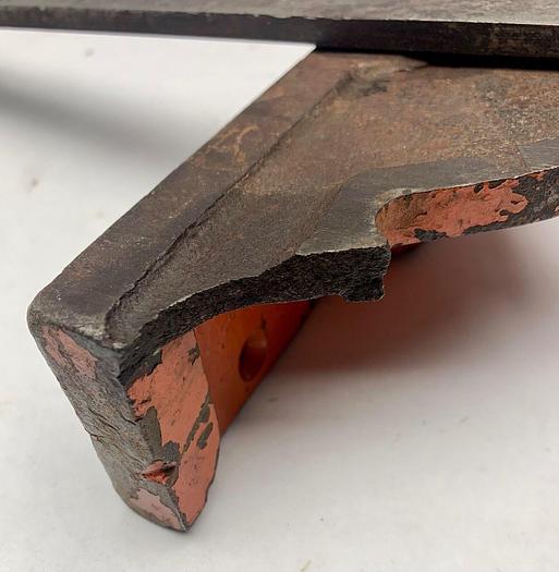 Used Unknown Miter Gauge ~ Head 8"/  Bar  ~ 16" x 1" x 1/4"   (101911)