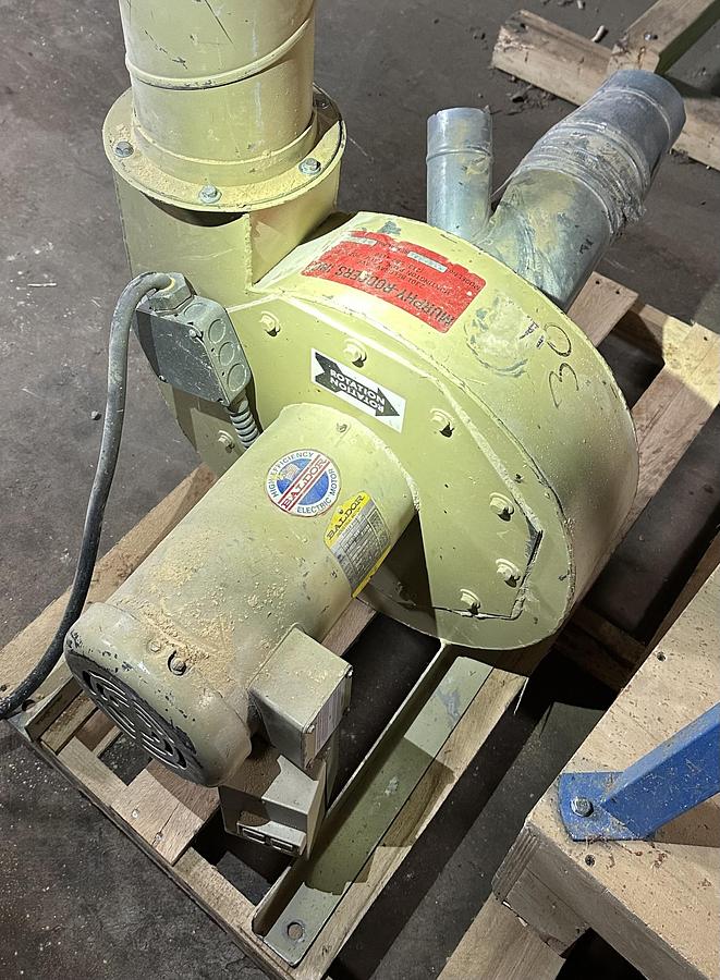 Used Murphy Rogers # MRT-7A Dust Collection System 3hp - 3ph - Dual Voltage 