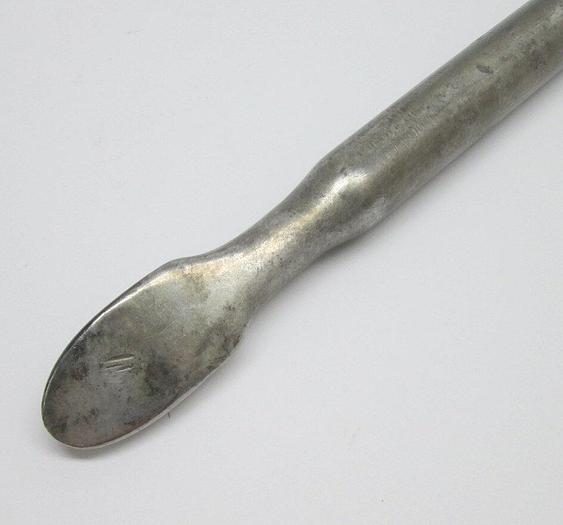 Used Metal Spinning Tool Flat Oval Working Head (100550)