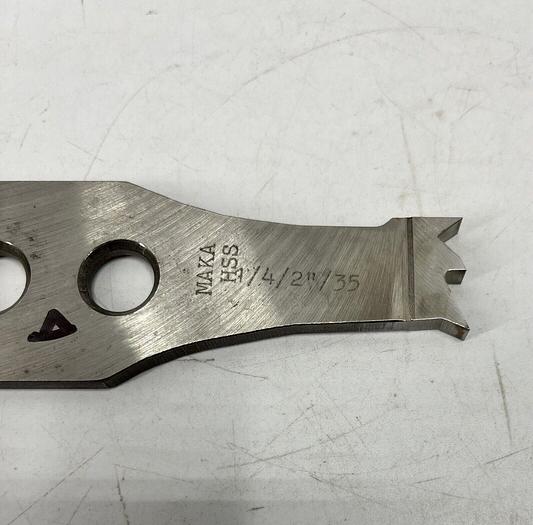 MAKA Mortising Chisel ~ 1/4" x 7/8" ~ Cutting Head (1107) NEW