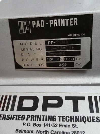 Used Kent Pad Printer color PP29m-E packaging labeler spare pads label machine