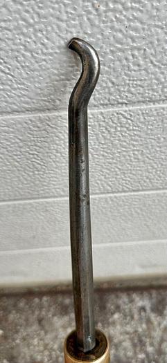 Used Metal Hooked Spinning Tool ~ 17" Length ~ (5805)