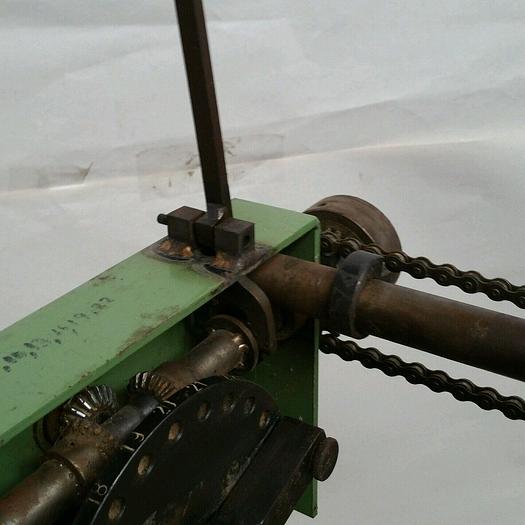 Used Killinger rope twist fluting machine