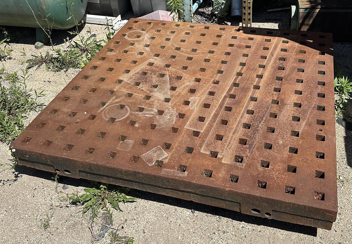 Used Acorn Welding Table 59" x 59" ~ No Legs