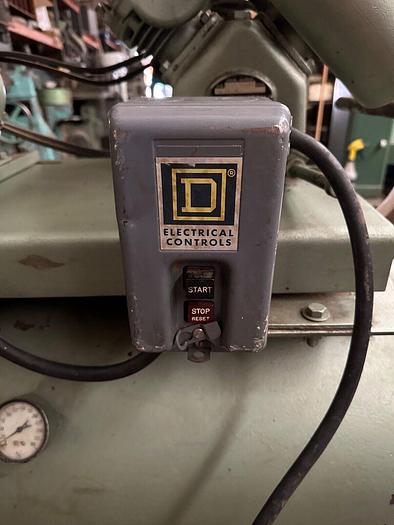 Used Worthington # 01227 Size 257D Vacuum Pump 1hp ~ 1ph ~ 115/230V (6335)