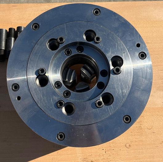 Used Knuth Chuck K11 D1-6 3 Jaw Chuck (6436)