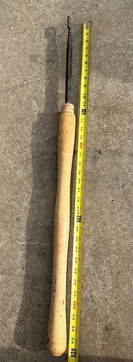 Used Metal Spinning Trimming Tool ~ 36" Length - 1/2" x 1/4" Tip ~ (5792)