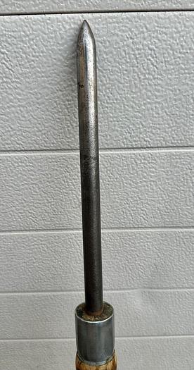 Used Metal Pointed Spinning Tool ~ 26" Length 5/8" Shaft~ (5785)