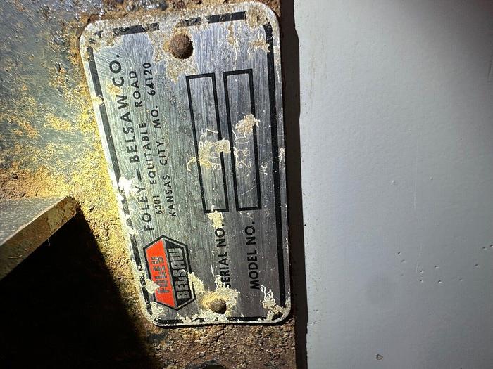 Used Champ Fond # 109075 Narrow Belt Sander 1ph 220V (6322)