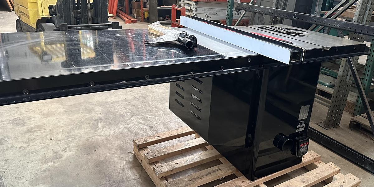 Used Saw Stop 10" Industrial Cabinet Table Saw # ICS53230 230V ~ 3ph ~ 5hp