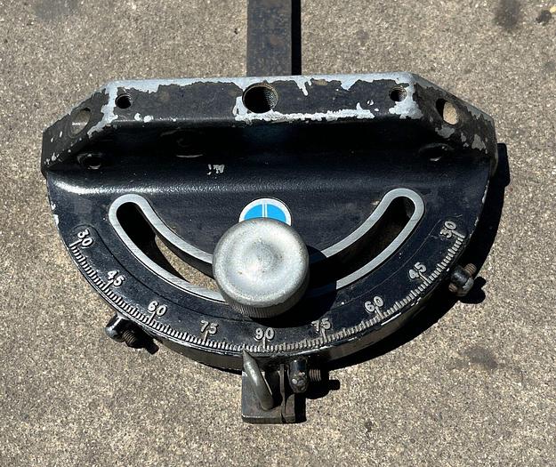 Used Rockwell 7" Miter Gauge w/ 3/4" x 3/8" x 18"  Bar  (6131)