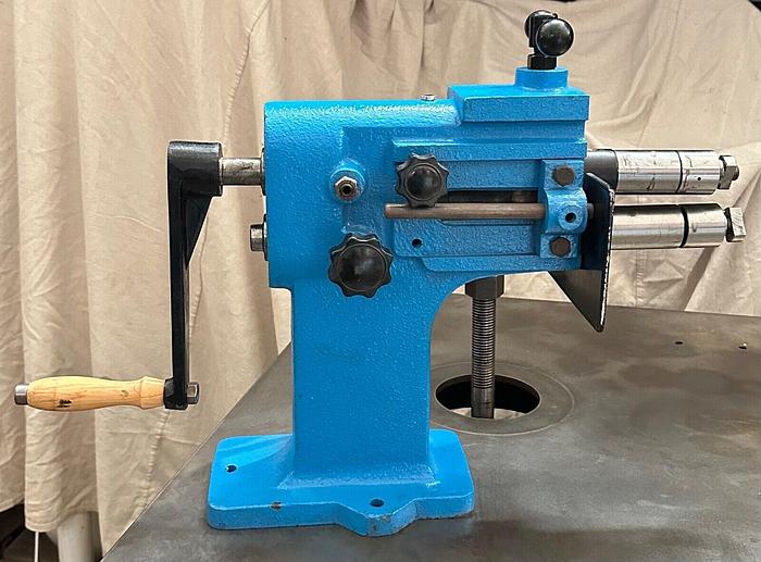 Used Knuth Manual Rotary AK125 Bead Roller Beading Machine (6223) NOS