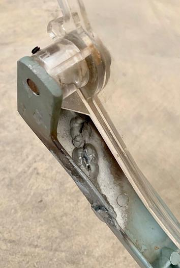 Used Delta # 34-976 Deluxe Uniguard Table Saw Blade Guard  (101461)