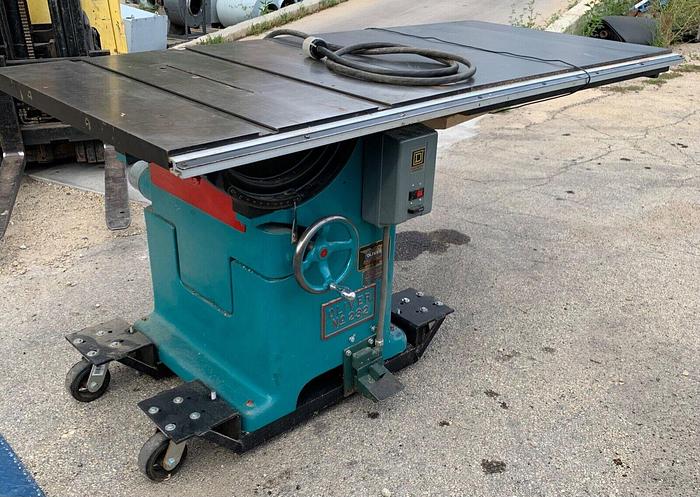 Used Oliver # 232-D Table Saw w/ Tilting Table & Mobil Base (101843) Great Condition
