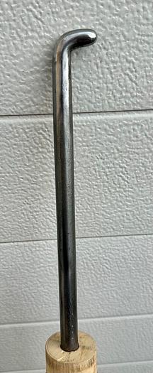 Used Metal Hook Tip Spinning Tool ~ 33" Length - 1" Reach ~ (5794)
