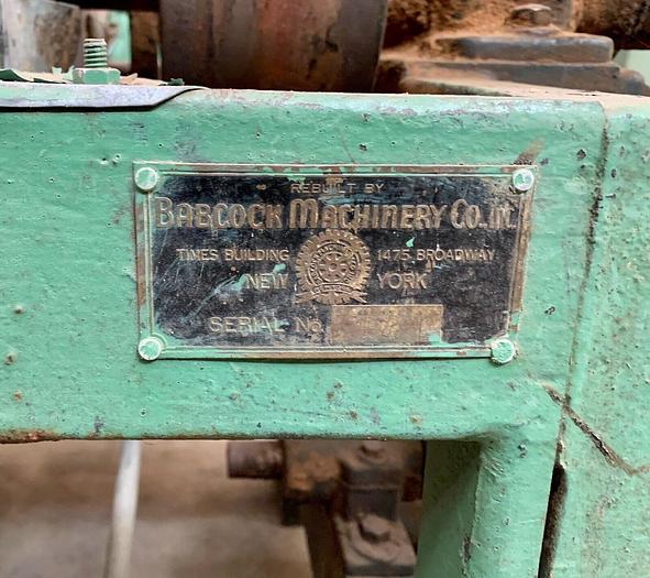 Used McKnight chair back sander (101626)