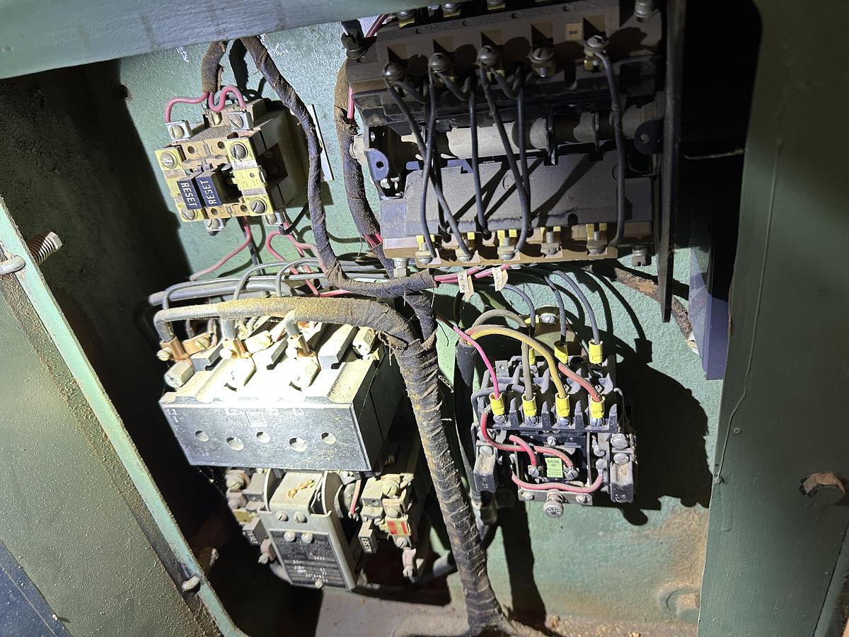 Used Buss 4L 30" Planer w/ Grinder & Jointer 220/440V 3ph