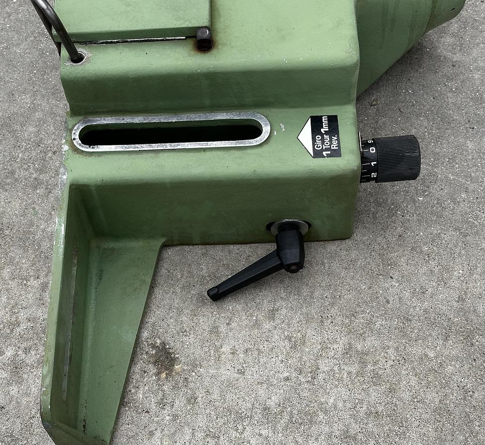 Used Casadei F121 Wood Shaper FENCE w/ Hold Downs