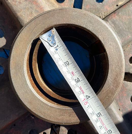 Used 21" Lathe Faceplate w/ L1 Mount Will fit a 17" Clausing Colchester Lathe (5713)