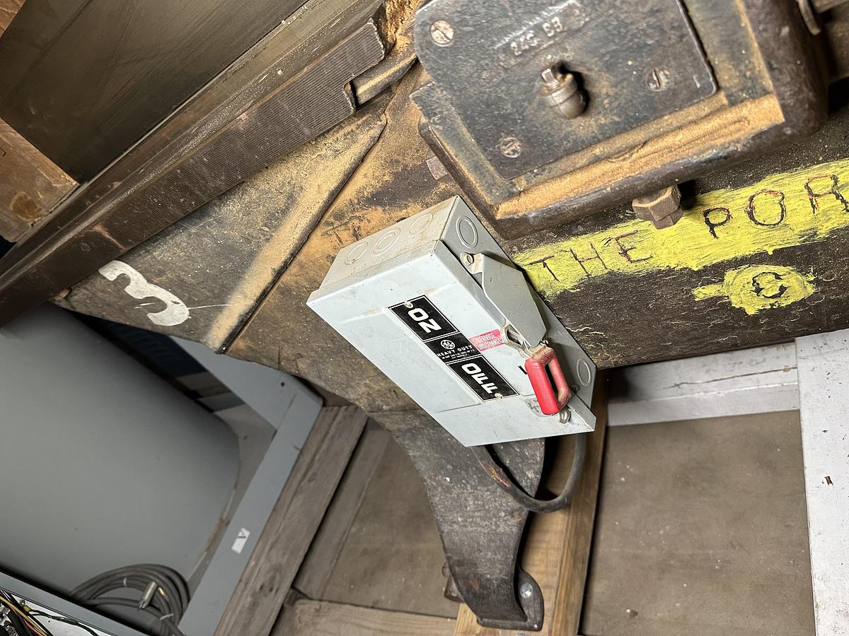 Used Porter 24" Jointer ~ 3ph ~ 5hp ~ 20-220/440