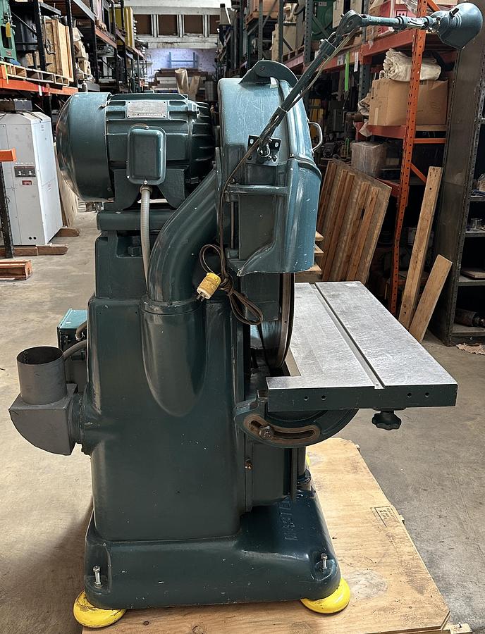 Used Master Kindt Collins Model 30L ~ 30" Disc Sander 3hp ~ 480V ~ 3ph