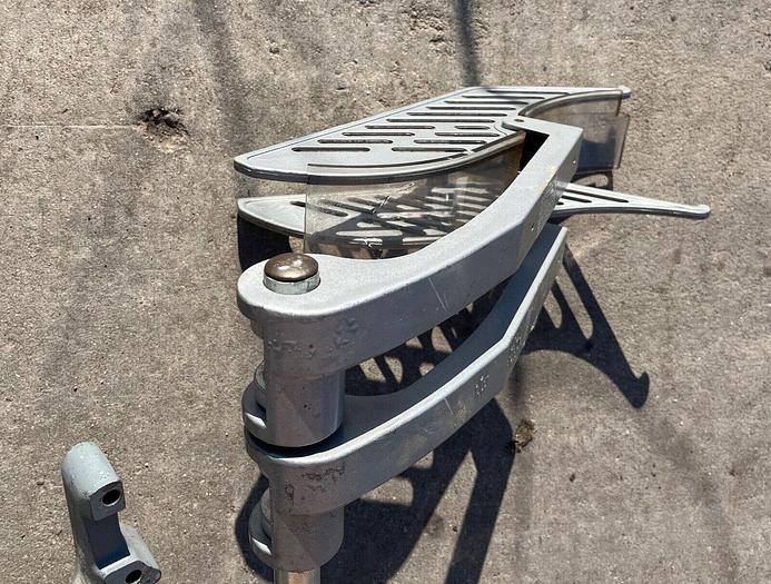 Used Unbranded Table Saw Guard for 10" Unisaw Blade w/ Mounting Post & Bracket (6031)